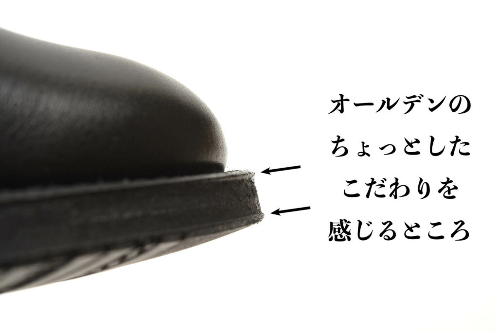 オールデン N1408L Military Monk Strap Shoes Ladycalf Black
