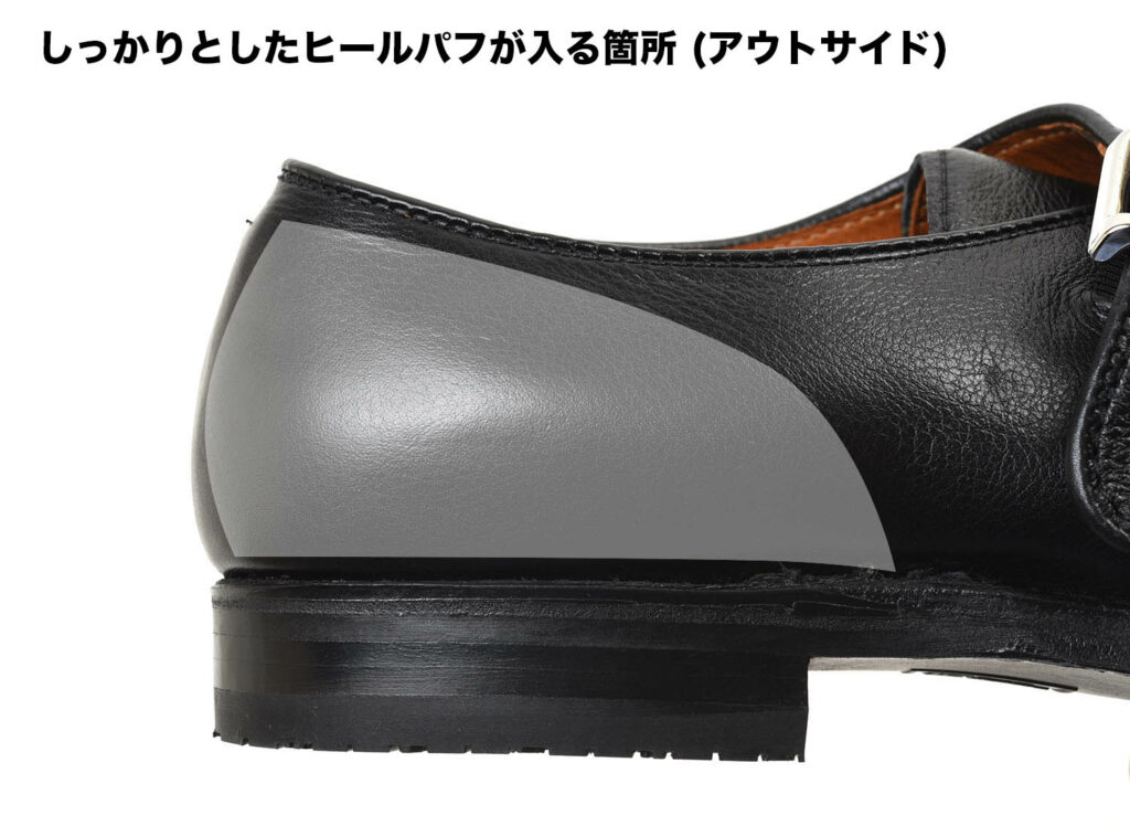オールデン N1408L Military Monk Strap Shoes Ladycalf Black