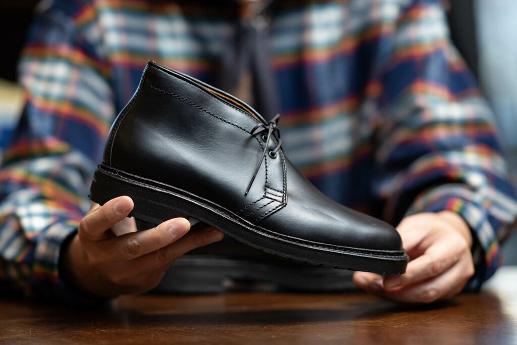 オールデン 12751S 当店別注チャッカブーツ クロムエクセル (ブラック)