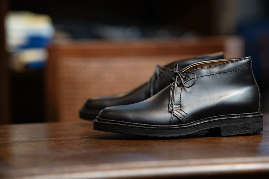 オールデン 12751S 当店別注チャッカブーツ クロムエクセル (ブラック)